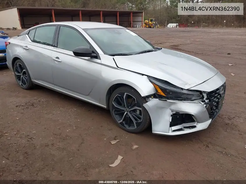 1N4BL4CVXRN362390 2024 Nissan Altima Sr Fwd