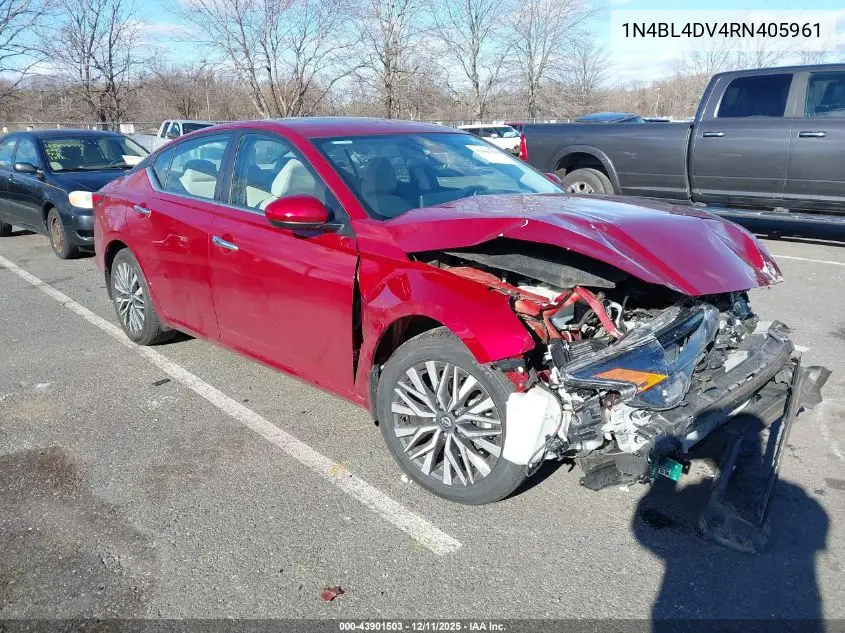 1N4BL4DV4RN405961 2024 Nissan Altima Sv Fwd