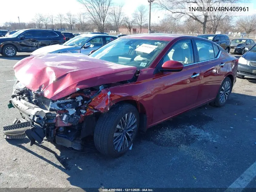 1N4BL4DV4RN405961 2024 Nissan Altima Sv Fwd