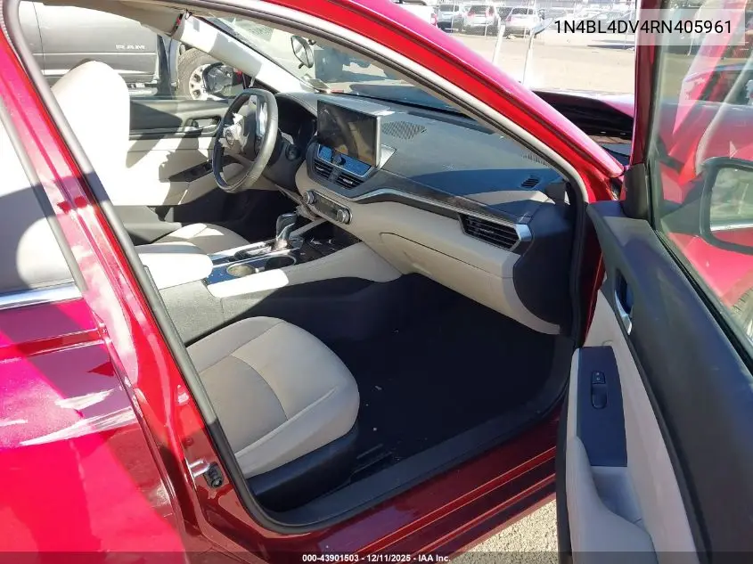 1N4BL4DV4RN405961 2024 Nissan Altima Sv Fwd