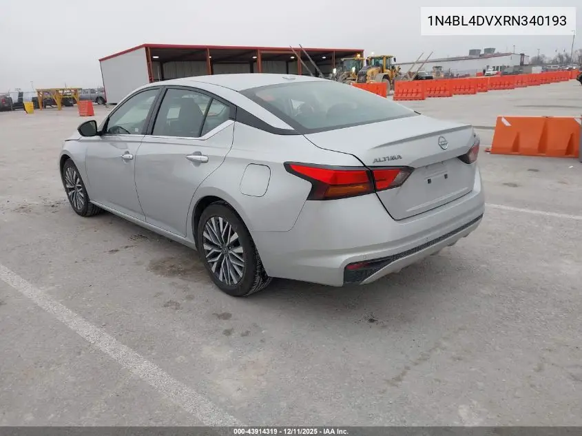 1N4BL4DVXRN340193 2024 Nissan Altima Sv Fwd