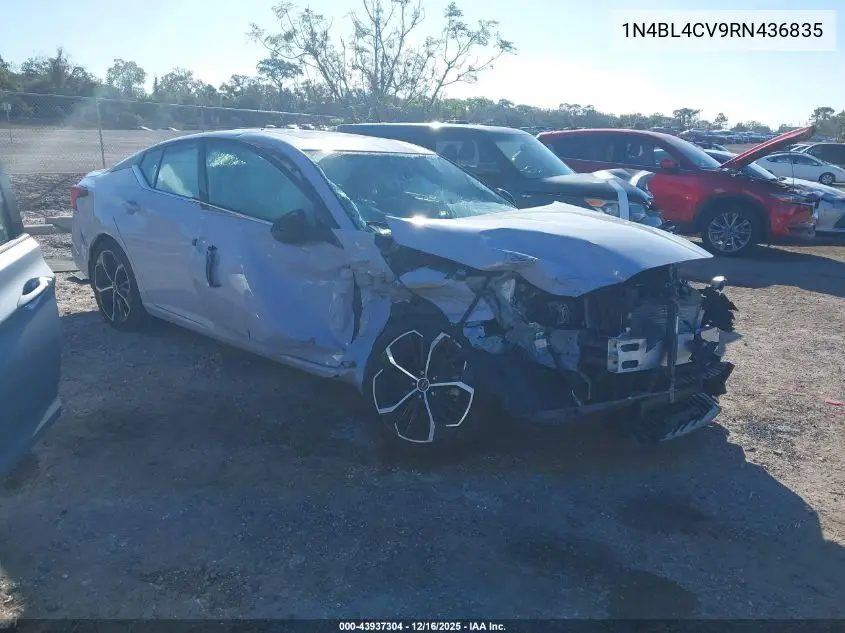 1N4BL4CV9RN436835 2024 Nissan Altima Sr Fwd