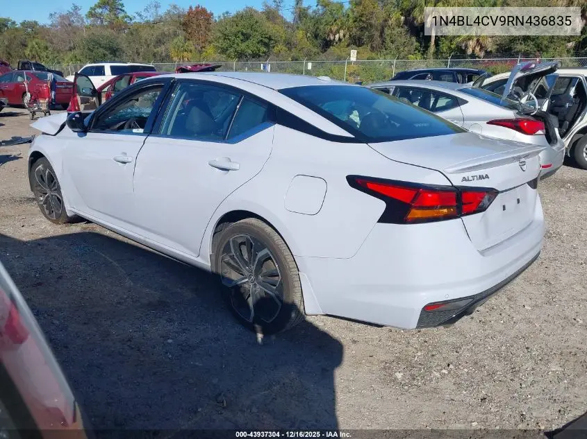 1N4BL4CV9RN436835 2024 Nissan Altima Sr Fwd