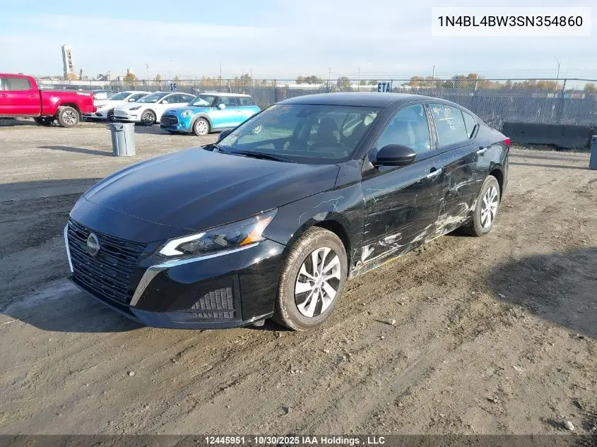 1N4BL4BW3SN354860 2025 Nissan Altima S