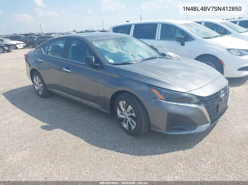 1N4BL4BV7SN412850 2025 Nissan Altima S Fwd