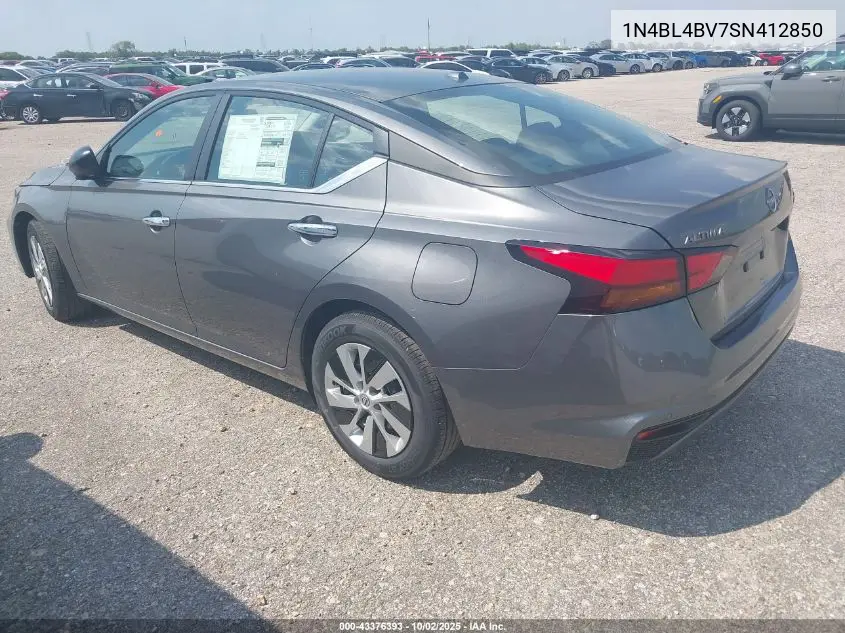 1N4BL4BV7SN412850 2025 Nissan Altima S Fwd