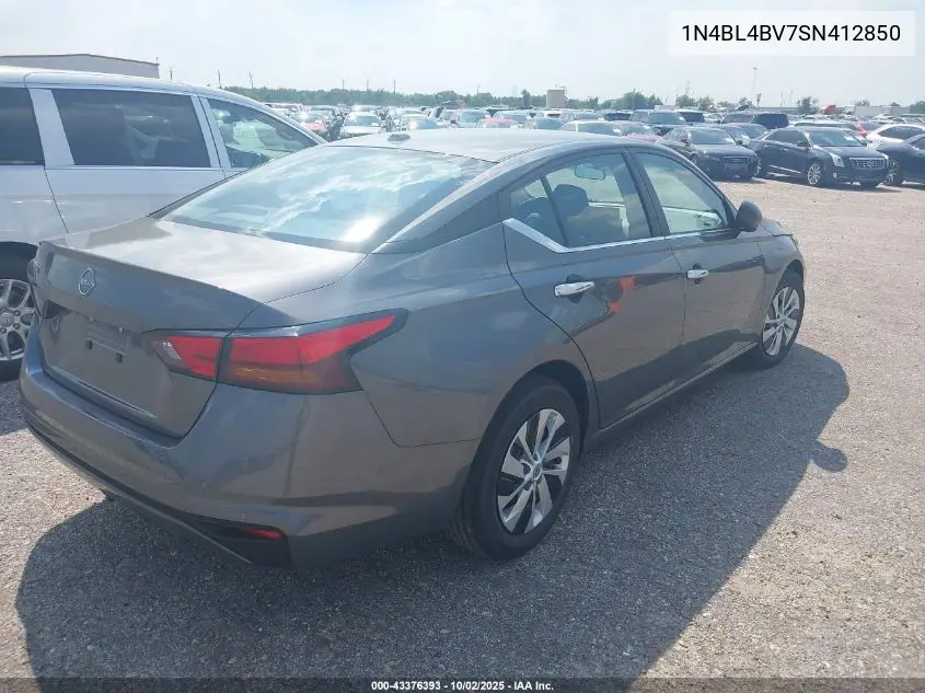 1N4BL4BV7SN412850 2025 Nissan Altima S Fwd