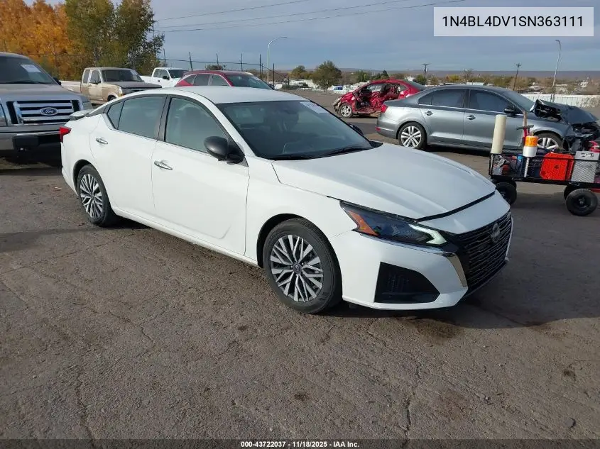 1N4BL4DV1SN363111 2025 Nissan Altima Sv Fwd