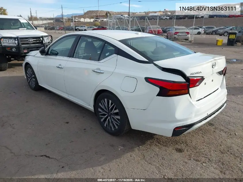 1N4BL4DV1SN363111 2025 Nissan Altima Sv Fwd