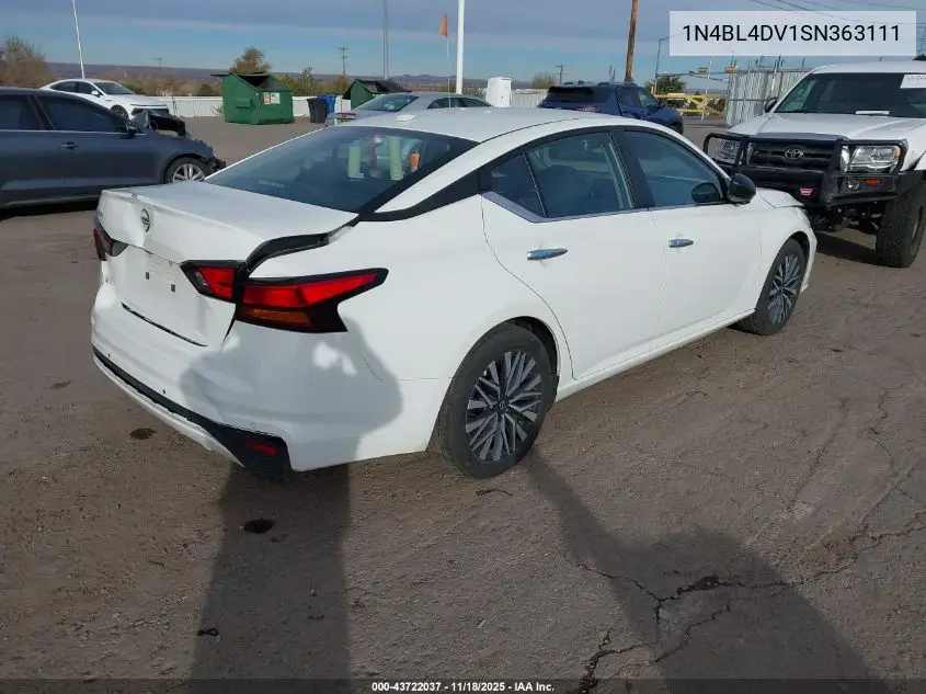 1N4BL4DV1SN363111 2025 Nissan Altima Sv Fwd