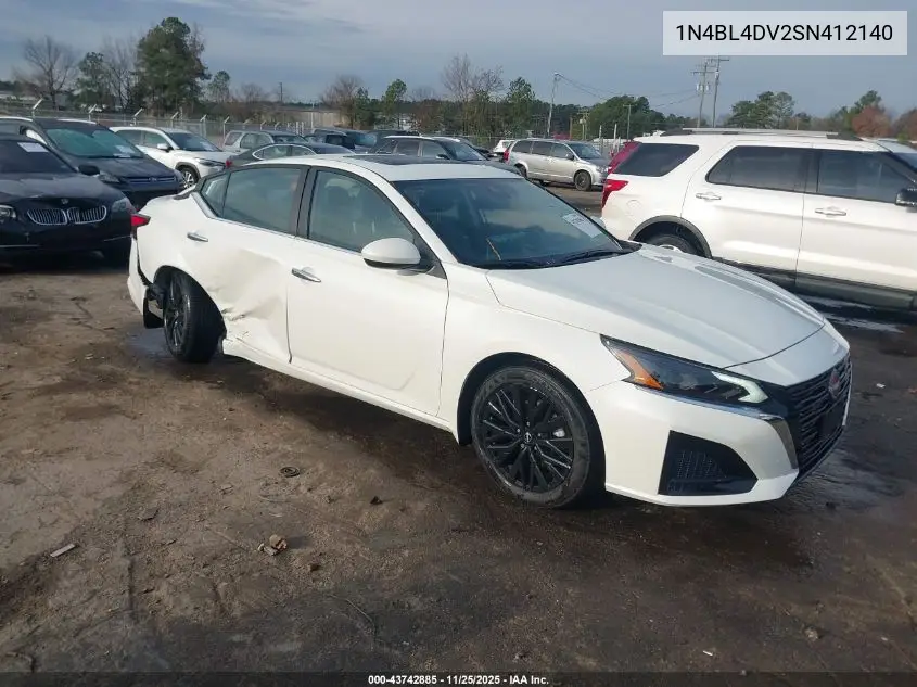 1N4BL4DV2SN412140 2025 Nissan Altima Sv Fwd