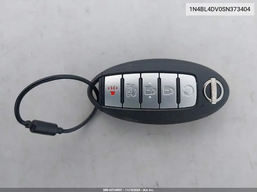 1N4BL4DV0SN373404 2025 Nissan Altima Sv Fwd