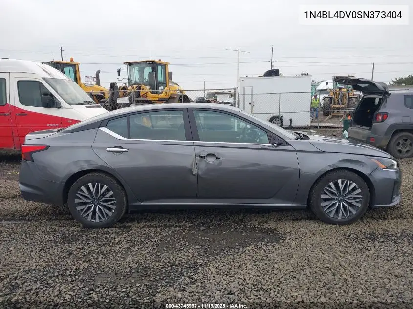 1N4BL4DV0SN373404 2025 Nissan Altima Sv Fwd