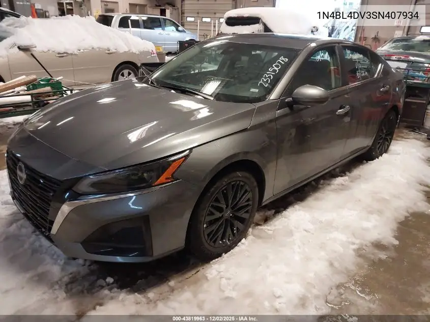 1N4BL4DV3SN407934 2025 Nissan Altima Sv Fwd