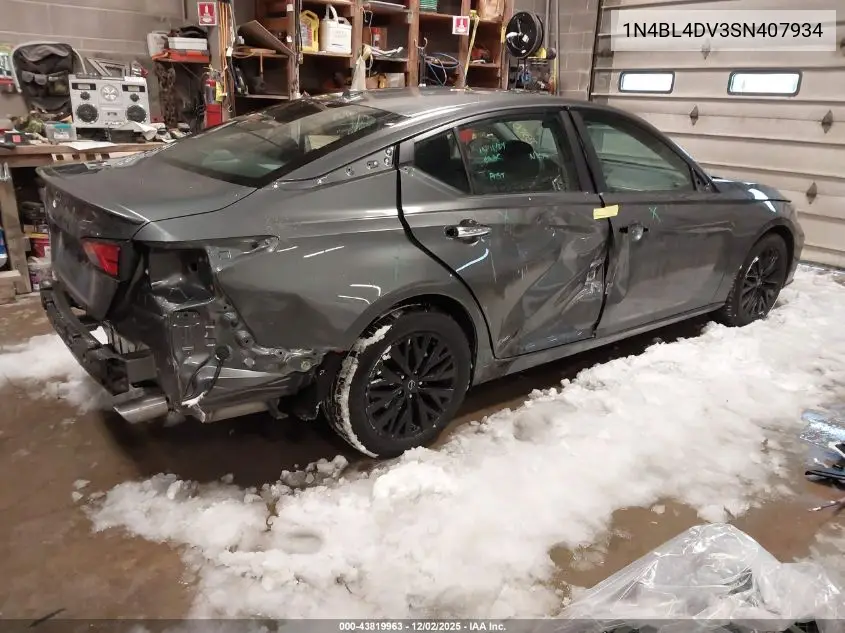 1N4BL4DV3SN407934 2025 Nissan Altima Sv Fwd