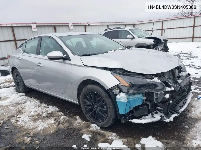 1N4BL4DW0SN405888 2025 Nissan Altima Sv Awd