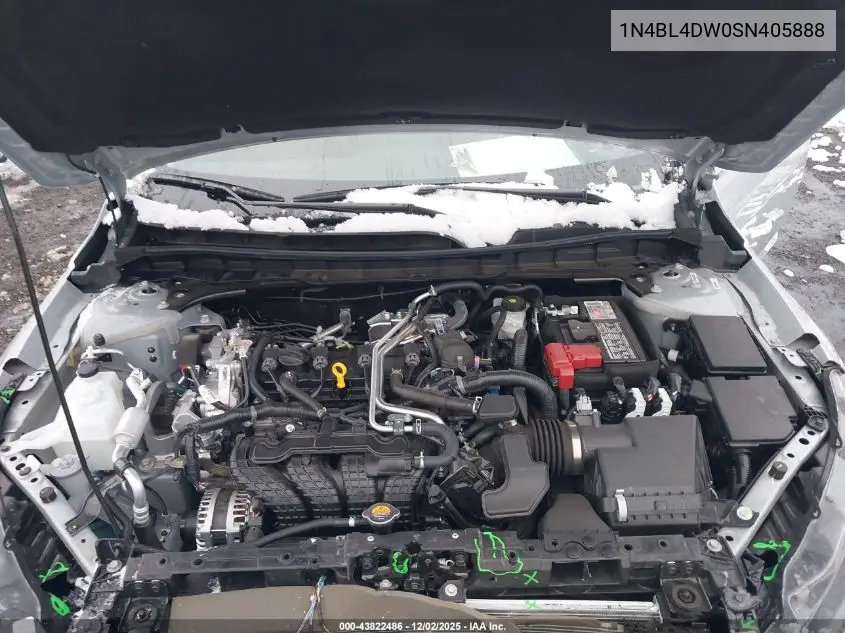1N4BL4DW0SN405888 2025 Nissan Altima Sv Awd