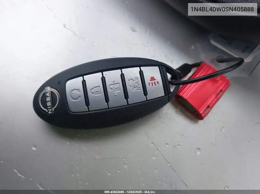 1N4BL4DW0SN405888 2025 Nissan Altima Sv Awd