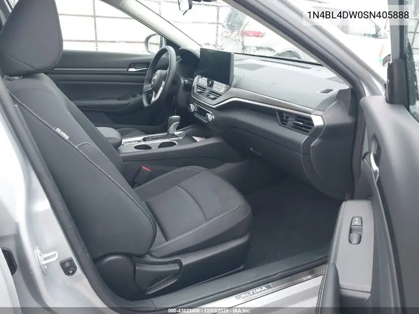 1N4BL4DW0SN405888 2025 Nissan Altima Sv Awd
