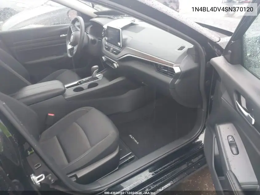 1N4BL4DV4SN370120 2025 Nissan Altima Sv Fwd