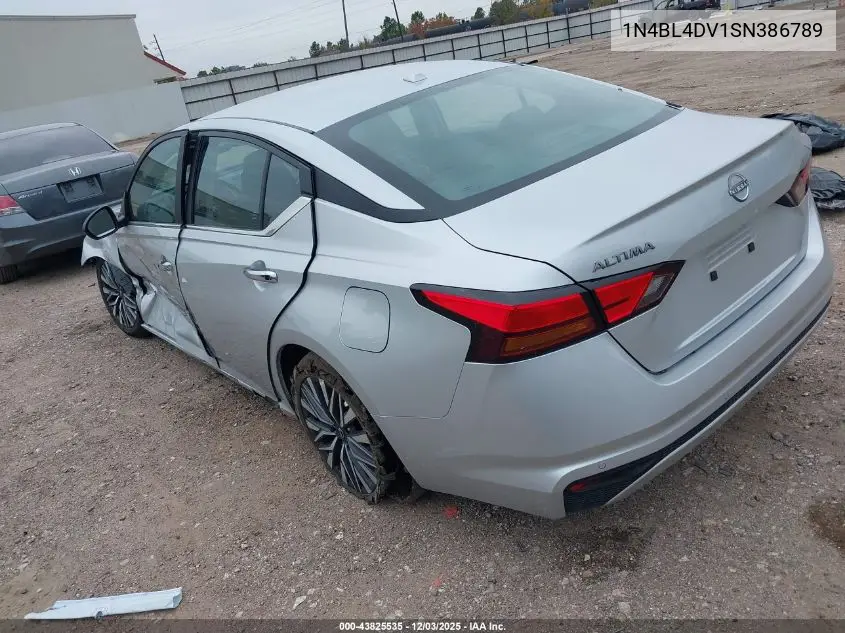 1N4BL4DV1SN386789 2025 Nissan Altima Sv Fwd