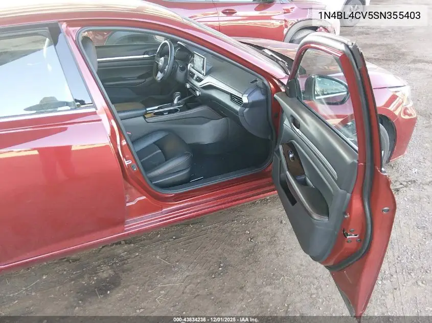 1N4BL4CV5SN355403 2025 Nissan Altima Sr Fwd