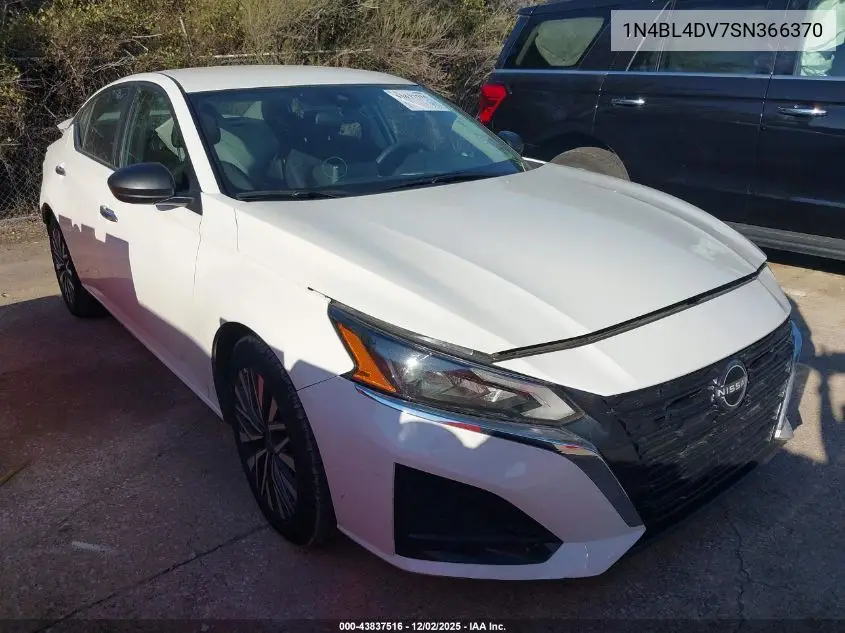 1N4BL4DV7SN366370 2025 Nissan Altima Sv Fwd