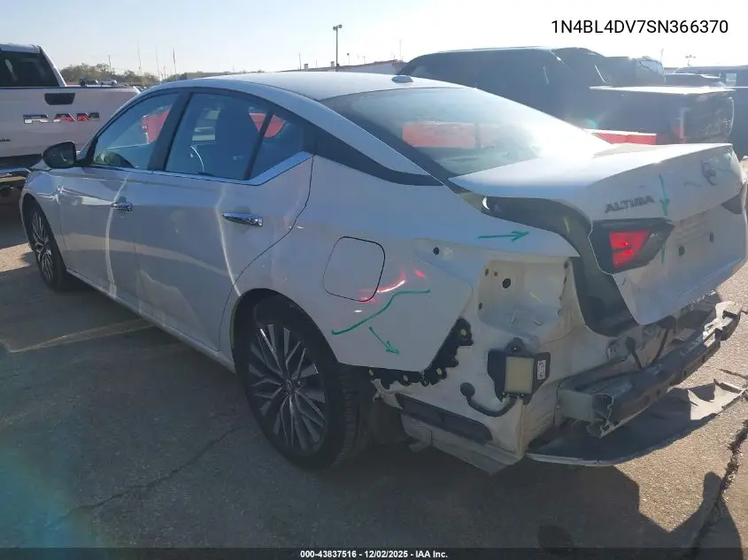 1N4BL4DV7SN366370 2025 Nissan Altima Sv Fwd