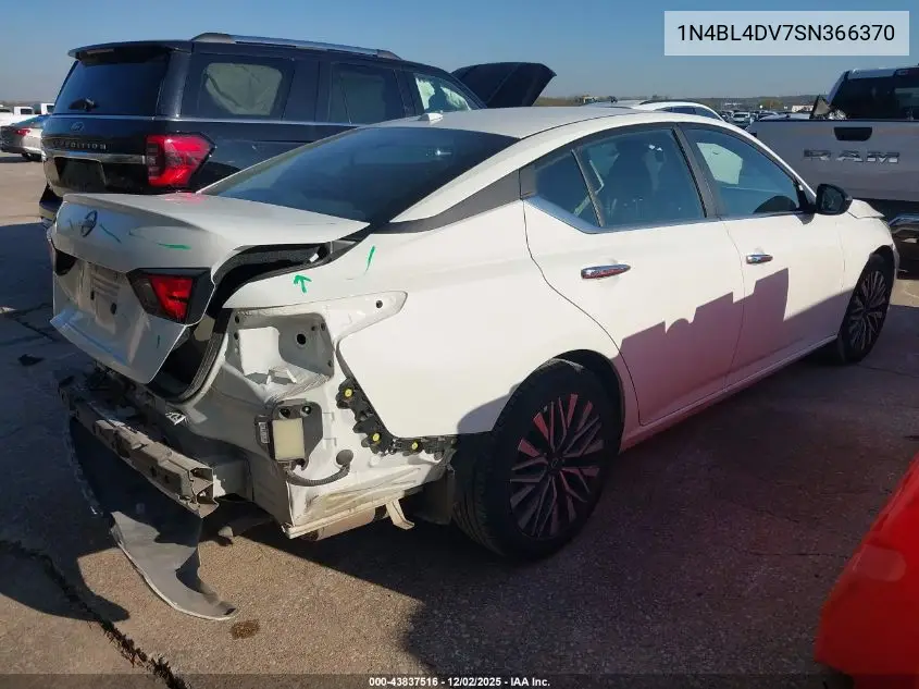 1N4BL4DV7SN366370 2025 Nissan Altima Sv Fwd