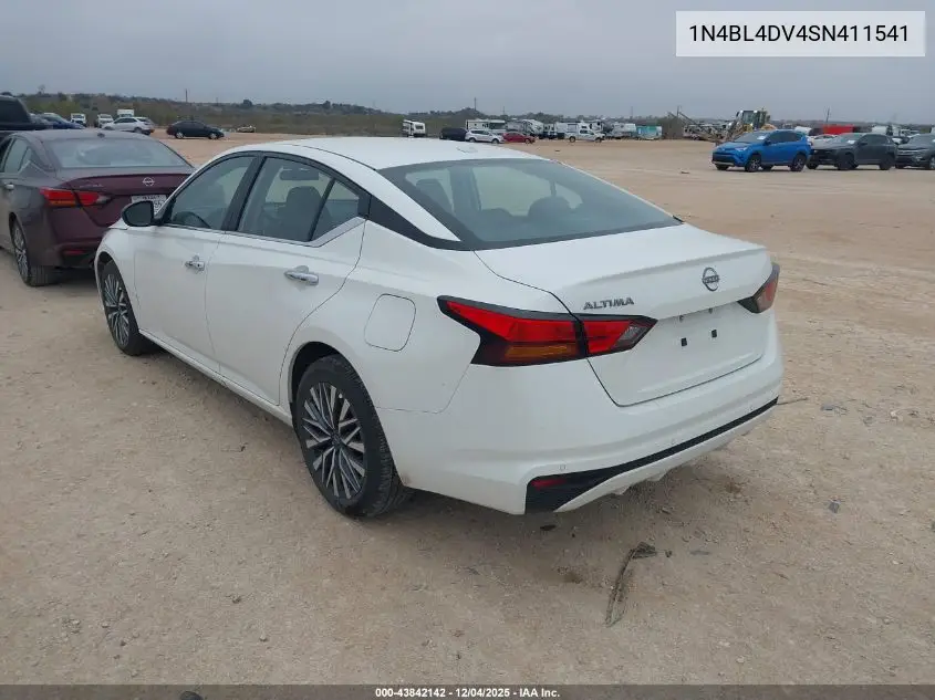 1N4BL4DV4SN411541 2025 Nissan Altima Sv Fwd