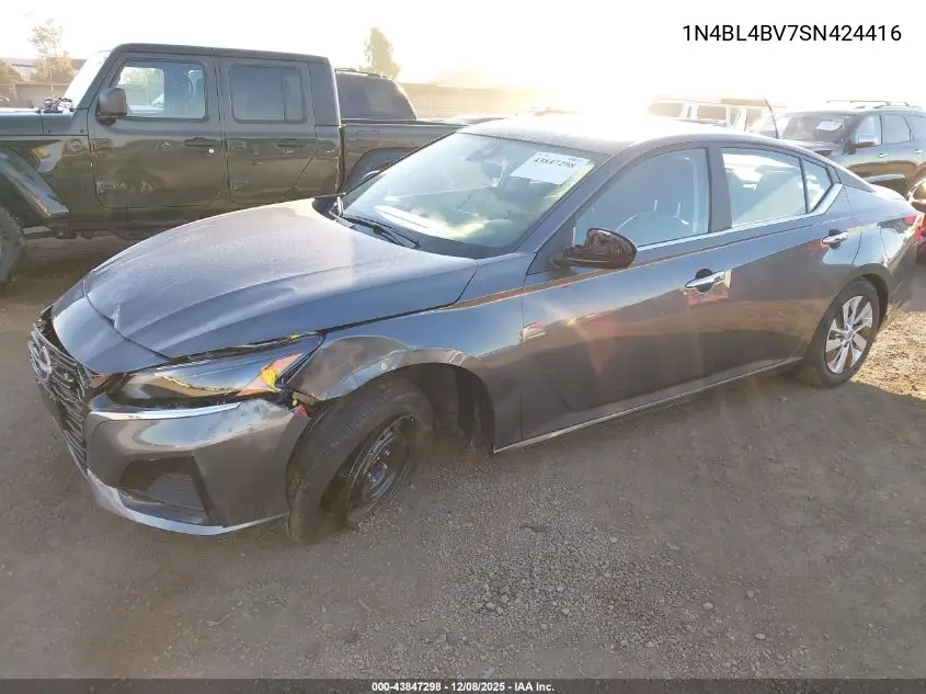 1N4BL4BV7SN424416 2025 Nissan Altima S Fwd