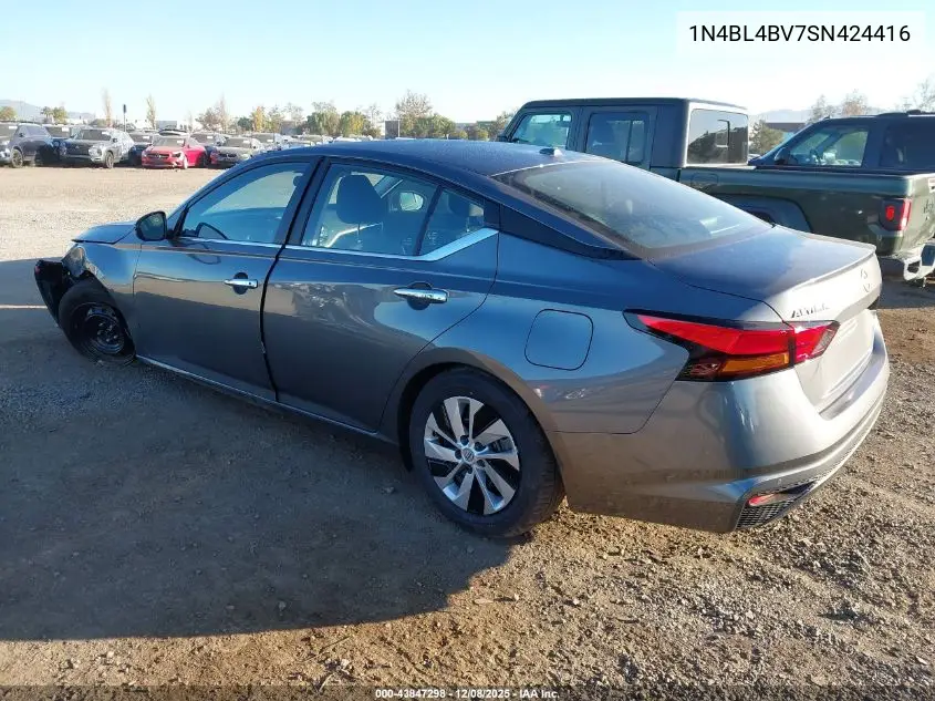 1N4BL4BV7SN424416 2025 Nissan Altima S Fwd