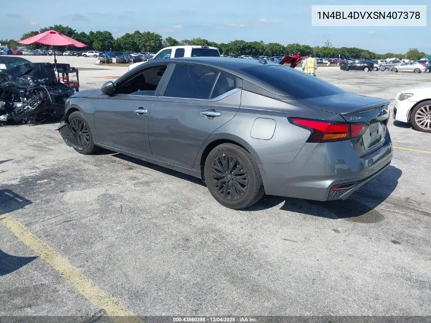 1N4BL4DVXSN407378 2025 Nissan Altima Sv Fwd