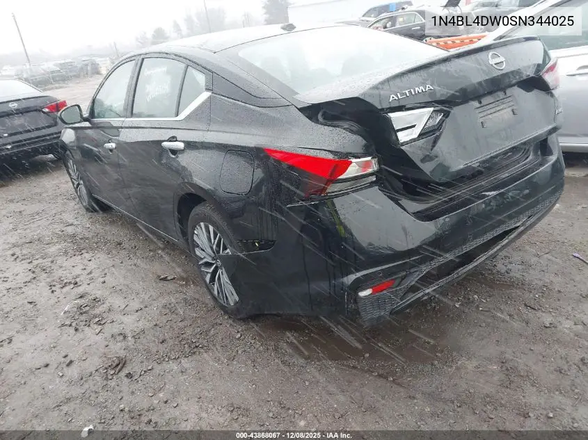 1N4BL4DW0SN344025 2025 Nissan Altima Sv Awd