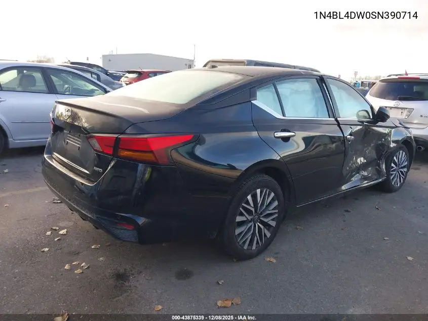 1N4BL4DW0SN390714 2025 Nissan Altima Sv Awd