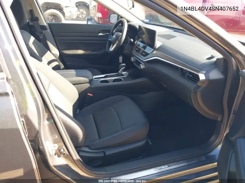 1N4BL4DV4SN407652 2025 Nissan Altima Sv Fwd