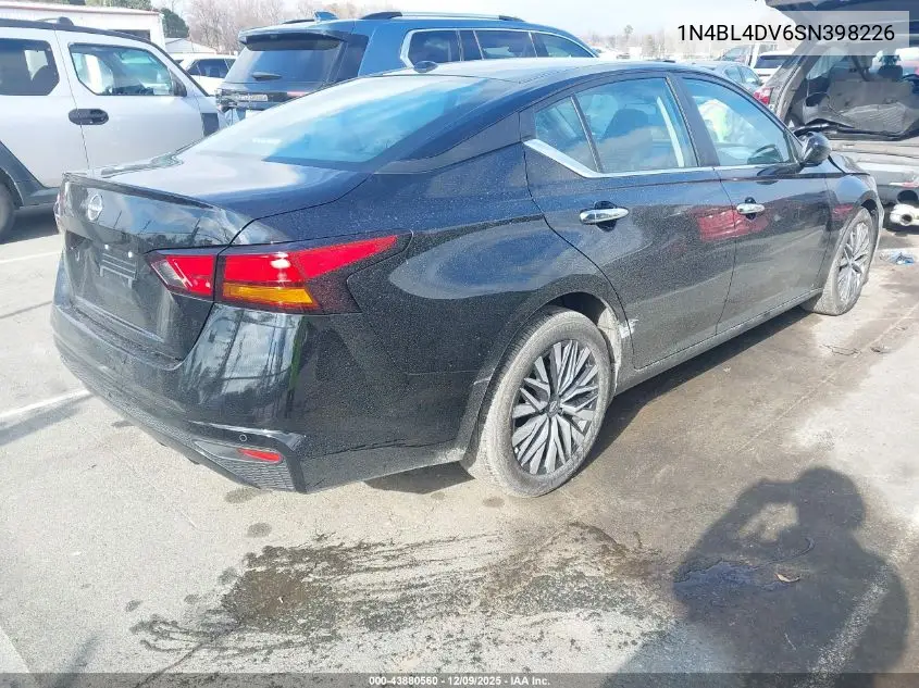 1N4BL4DV6SN398226 2025 Nissan Altima Sv Fwd