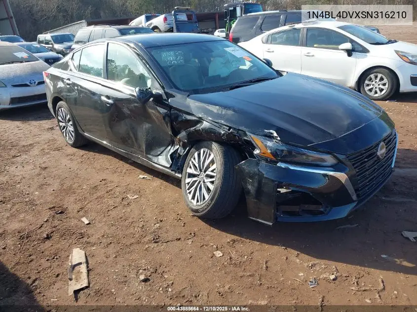 1N4BL4DVXSN316210 2025 Nissan Altima Sv Fwd
