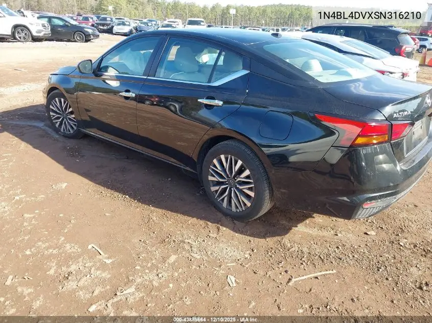 1N4BL4DVXSN316210 2025 Nissan Altima Sv Fwd