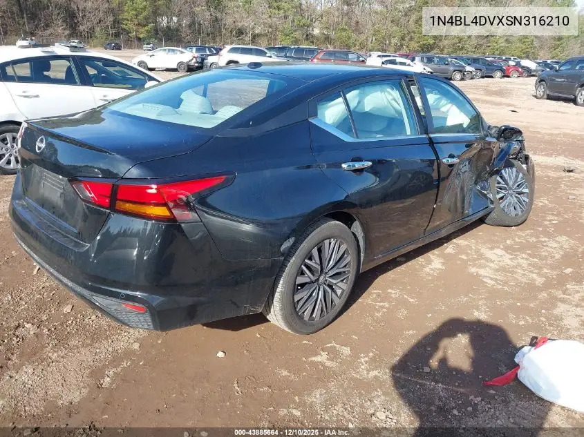 1N4BL4DVXSN316210 2025 Nissan Altima Sv Fwd