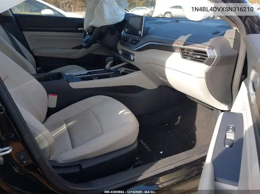 1N4BL4DVXSN316210 2025 Nissan Altima Sv Fwd
