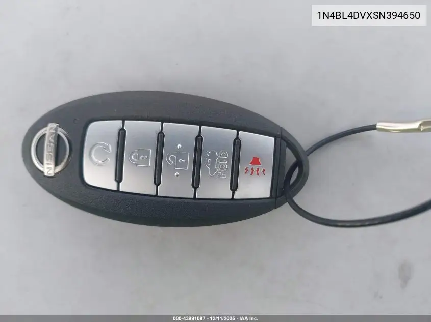 1N4BL4DVXSN394650 2025 Nissan Altima Sv Fwd