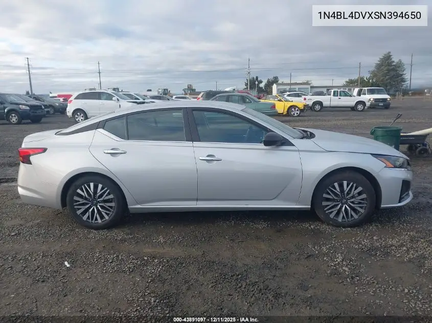 1N4BL4DVXSN394650 2025 Nissan Altima Sv Fwd