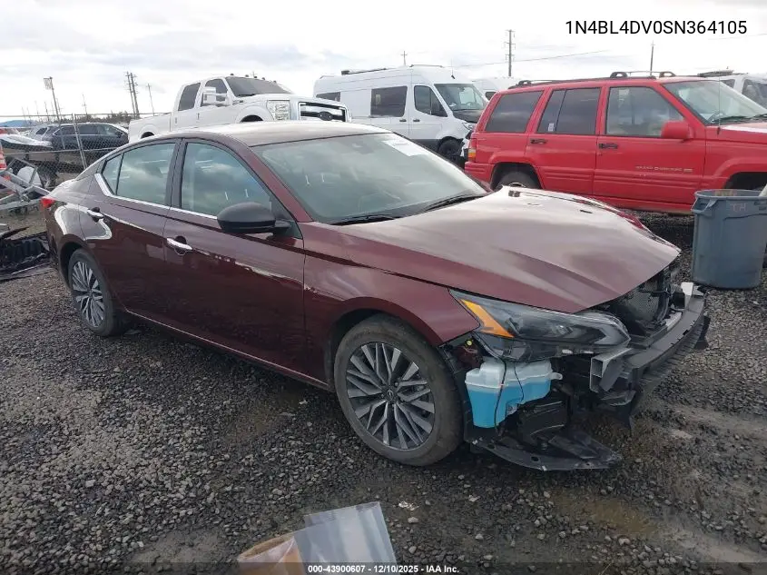 1N4BL4DV0SN364105 2025 Nissan Altima Sv Fwd