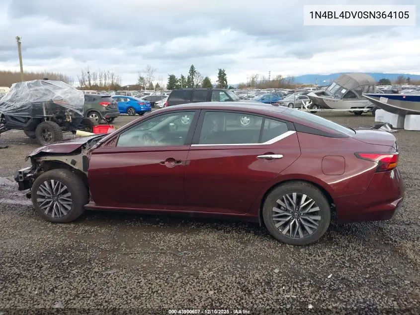 1N4BL4DV0SN364105 2025 Nissan Altima Sv Fwd