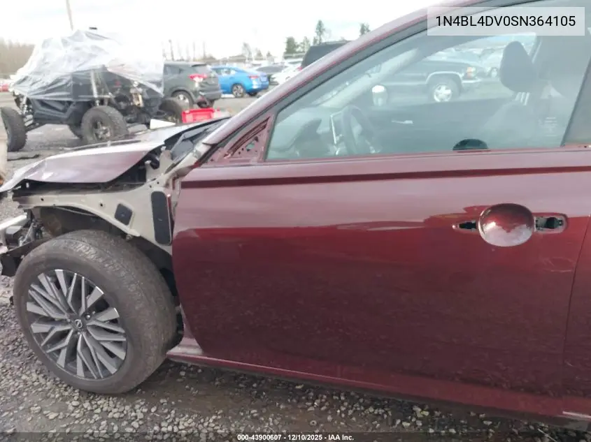 1N4BL4DV0SN364105 2025 Nissan Altima Sv Fwd