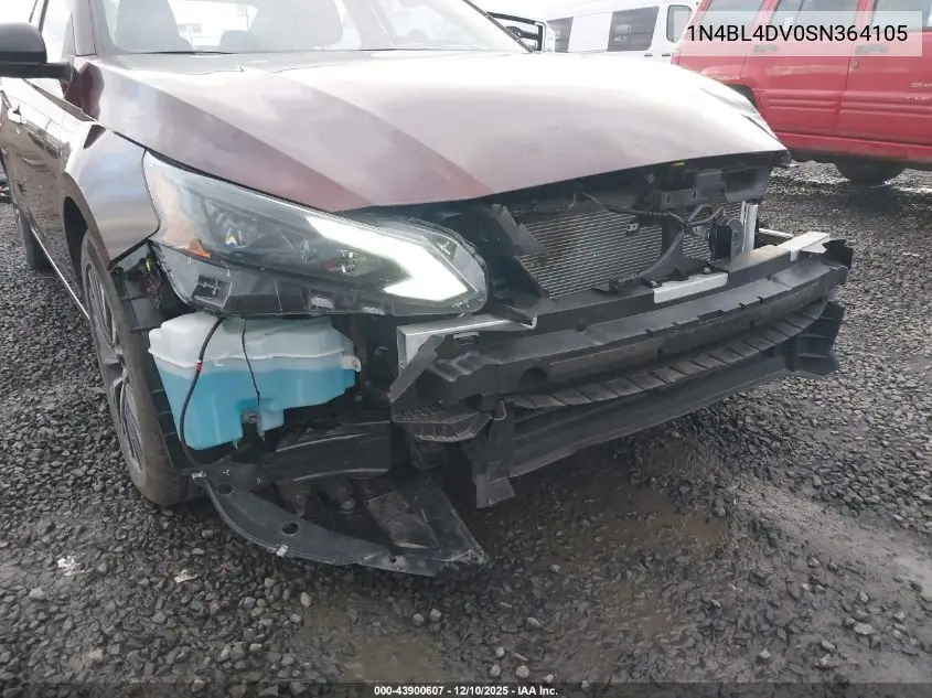 1N4BL4DV0SN364105 2025 Nissan Altima Sv Fwd