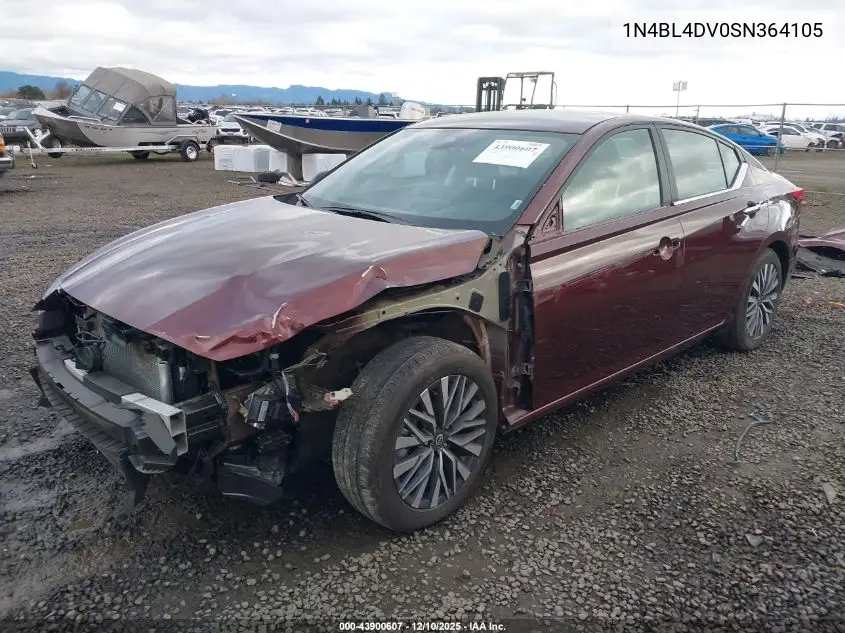 1N4BL4DV0SN364105 2025 Nissan Altima Sv Fwd