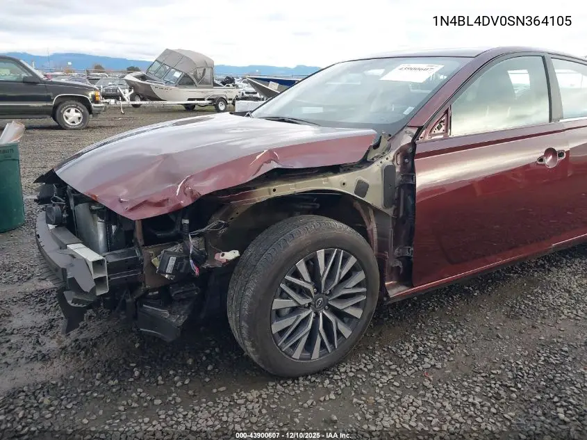 1N4BL4DV0SN364105 2025 Nissan Altima Sv Fwd