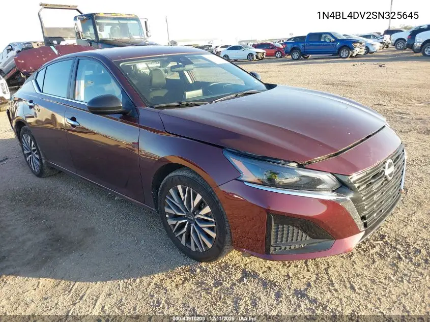 1N4BL4DV2SN325645 2025 Nissan Altima Sv Fwd